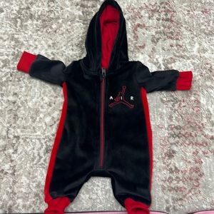 New born Velour Jordan Jumpsuit